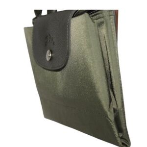 LONGCHAMP PARIS NEW LE PLIAGE SHOULDER LARGE TOTE OLIVE GREEN never used